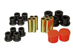 Ford Ranger Leaf Spring Bushing Set - Rear - Energy Suspension - Black - `98-`11